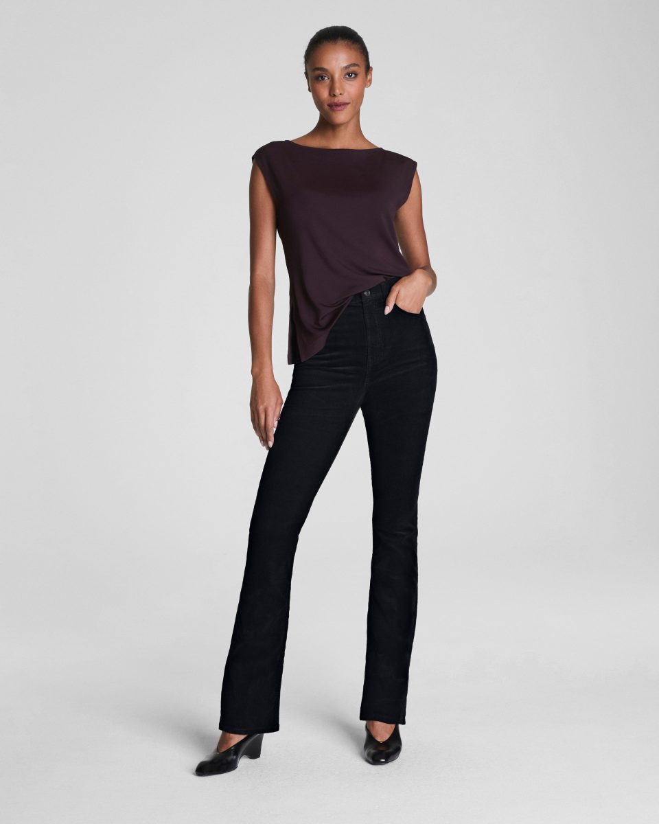 Corduroy Micro Flare Jeans