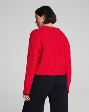 Cropped Cable Marin Sweater