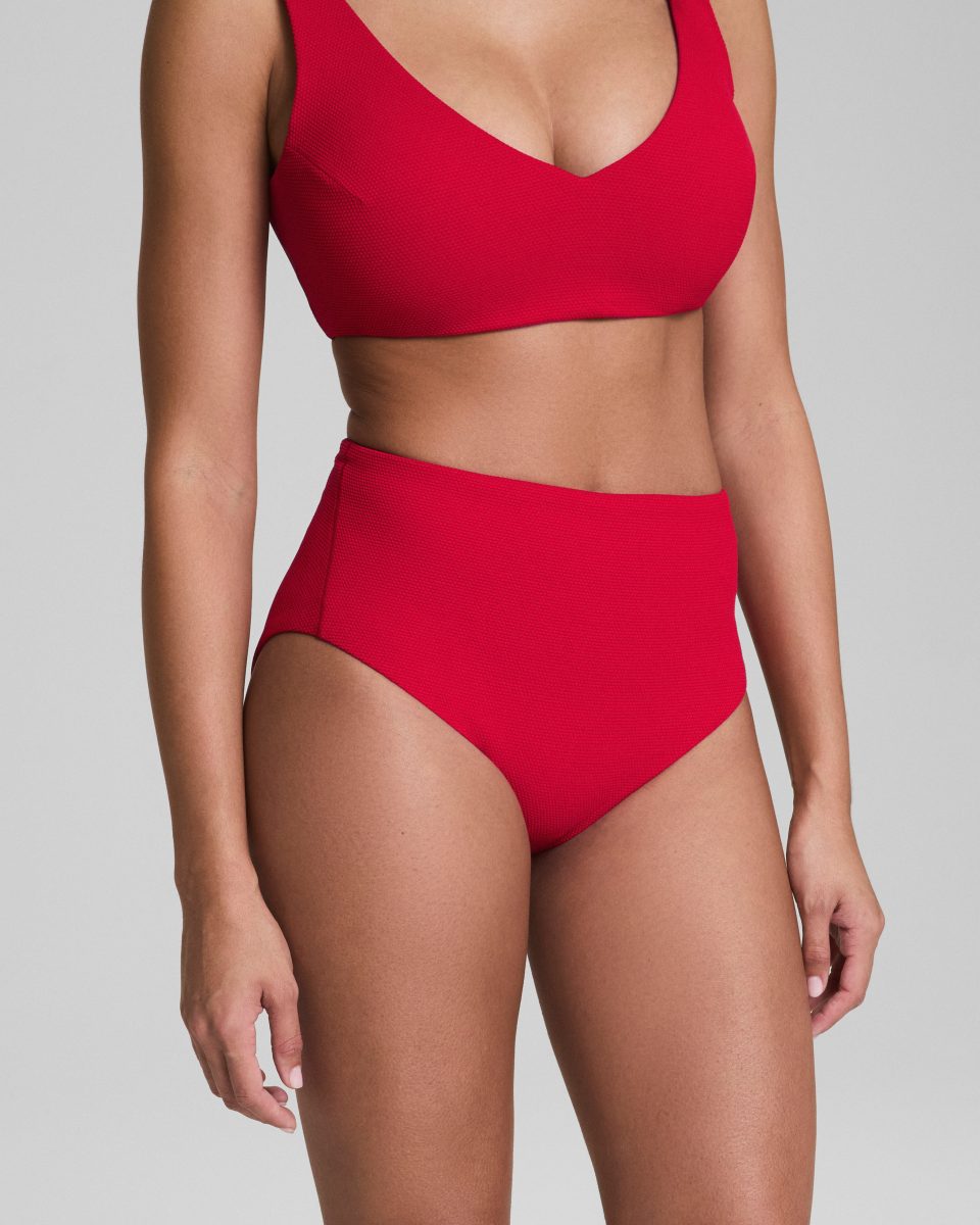 Pique Hi-Rise Cheeky Bottom