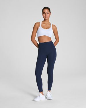 Full-Length Leggings with Mid-Tummy Compression
