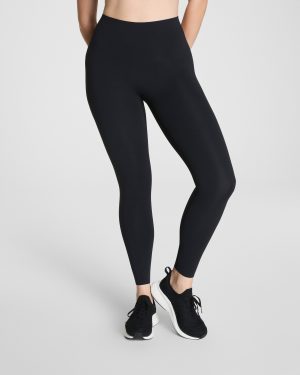 Full-Length Leggings with Mid-Tummy Compression