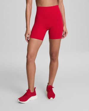Bike Short with Mid-Tummy Compression, 6"