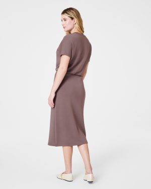 Midi Wrap Dress