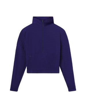 Textured Half Zip