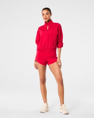 Textured Half Zip