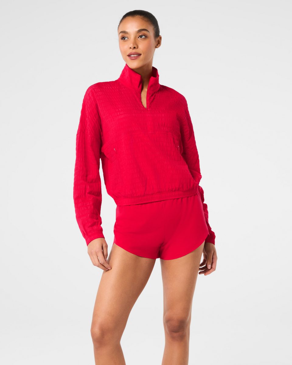Textured Half Zip