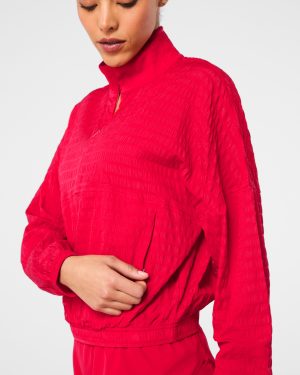 Textured Half Zip