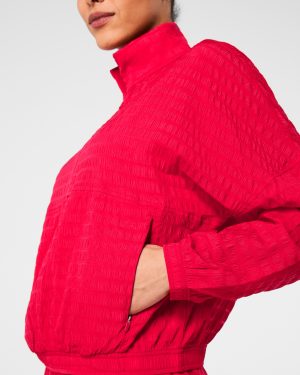Textured Half Zip