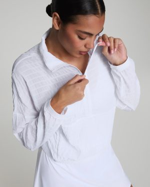 Textured Half Zip