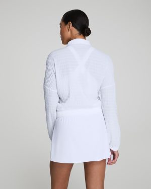 Textured Half Zip