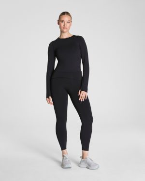 Long Sleeve Top with SecretSweat Tech