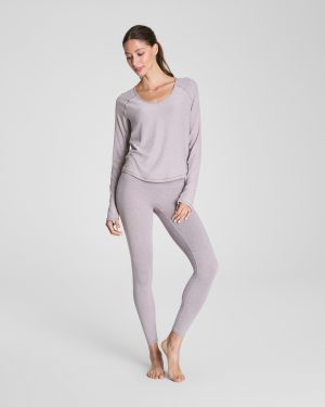Long Sleeve V-Neck Top