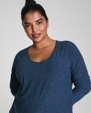 Long Sleeve V-Neck Top