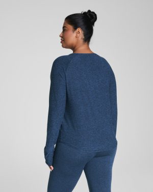 Long Sleeve V-Neck Top