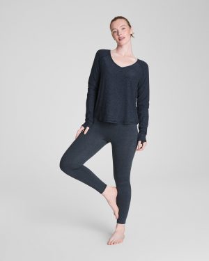 Long Sleeve V-Neck Top
