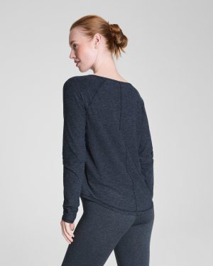 Long Sleeve V-Neck Top