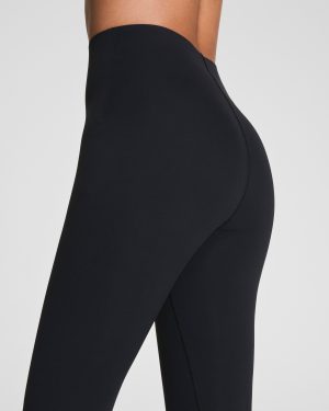 Cropped Leggings with Mid-Tummy Compression, 19"