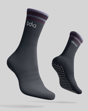 No-Slip High Socks