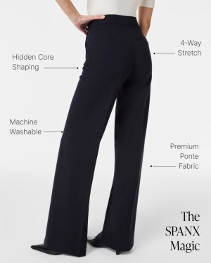 Ponte Wide Leg Pant